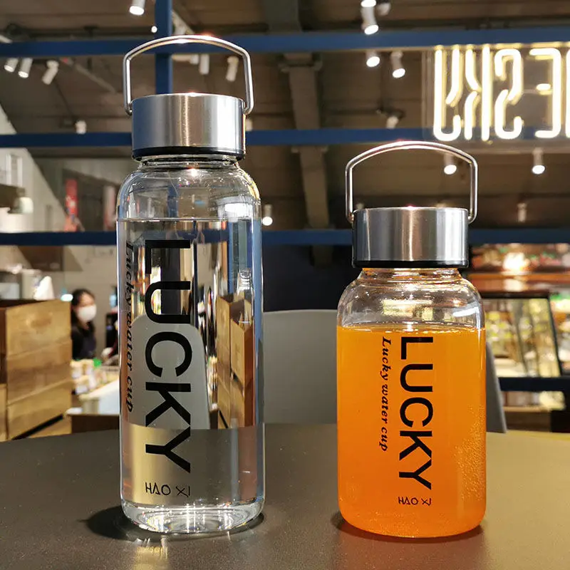 

Стеклянная герметичная чашка большой емкости, бутылка для напитков для активного отдыха, спорта, кемпинга, пикника, езды на велосипеде, тури...