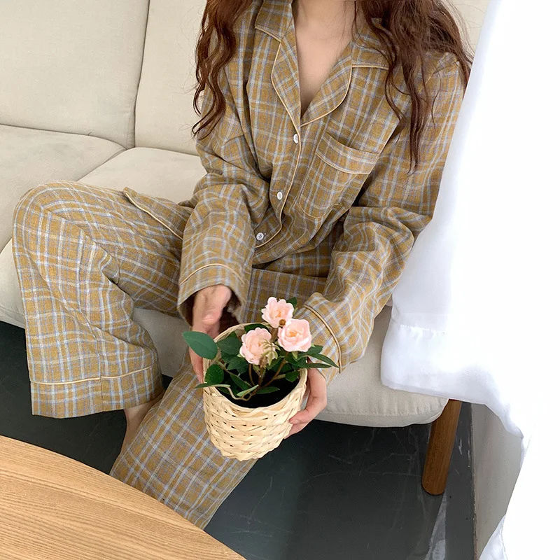 2019 женские пижамы шикарные зимние новые свободные ленивые элегантные цветные в