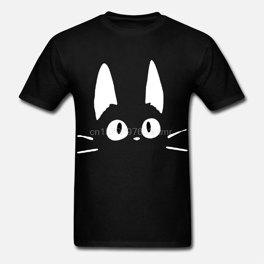 Модная крутая Мужская футболка забавная женская Jiji Kiki с индивидуальным