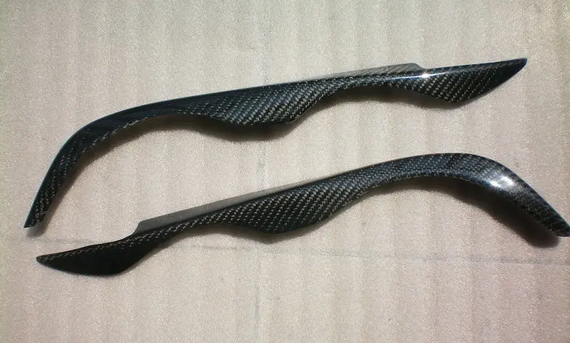 

Carbon Fiber Headlight Eyelids Eyebrows for 1999-2005 BMW E46 2/4D Coupe Compact