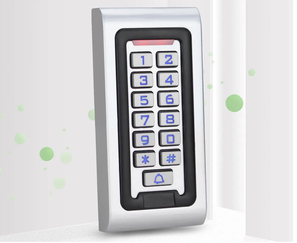 OBO IP68 Водонепроницаемая клавиатура контроля доступа Клавиатура RFID металлический корпус для двери Система контроля доступа открытый непромокаемый WG26 ридер