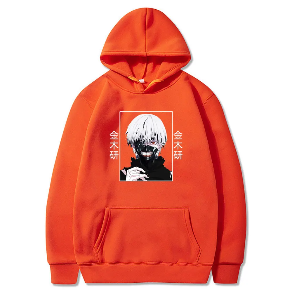 Токийский Гуль Кен канеки японское аниме Зимние флисовые толстовки с принтом