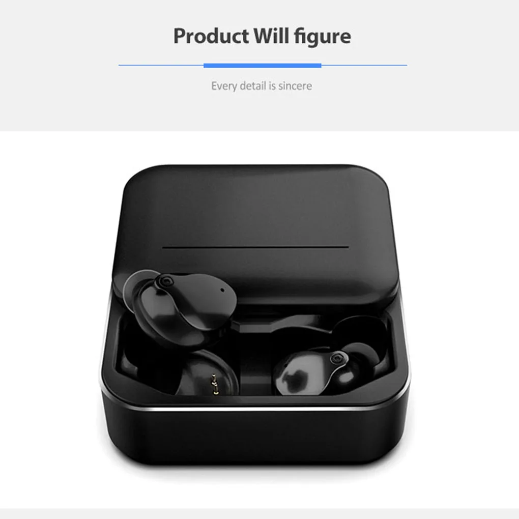 

iMice TWS V10 Mini Bluetooth Earphones Stereo Bass Surround True Wireless Noise Reduction Binaural Calling Earbuds