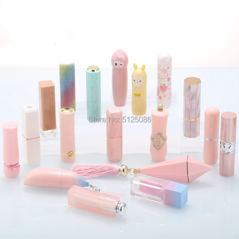 20 шт./лот 12 1 мм косметический инструмент пустые косметические губные трубки