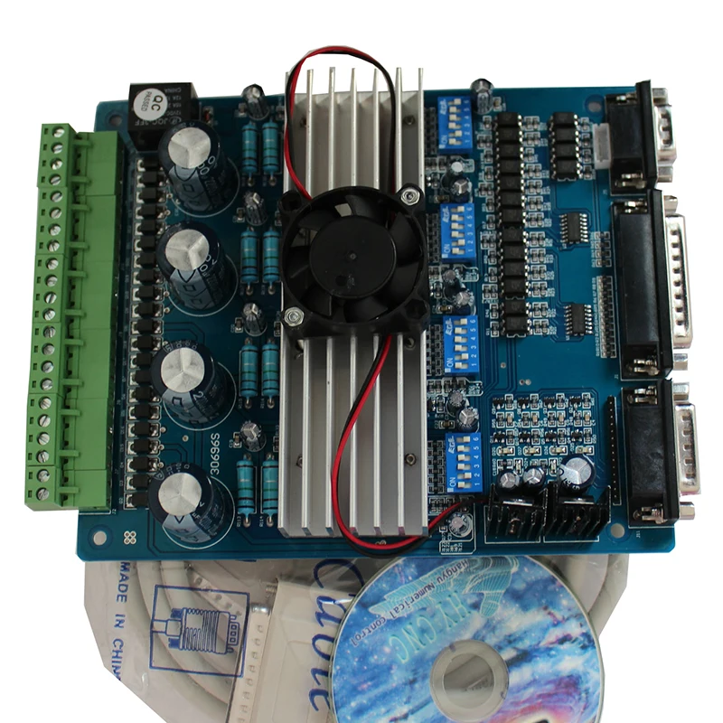 CNC TB6560 четырехосевая Драйвер шагового двигателя четырехосный контроллер