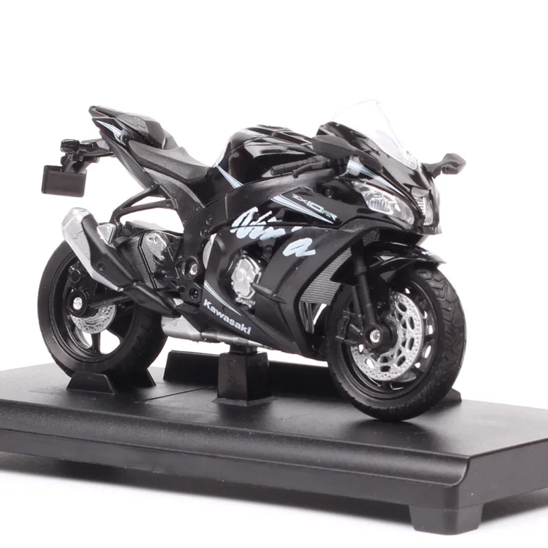 1:18 Масштаб Welly мини Kawasaki 2017 ниндзя ZX10-RR для мотокросса езды на мотоцикле