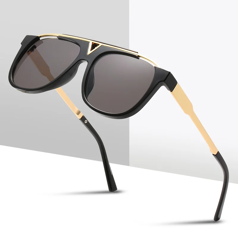 

Солнцезащитные очки в круглой металлической оправе UV400 для мужчин и женщин, Модные Винтажные Аксессуары для рыбалки с цветными линзами в ст...