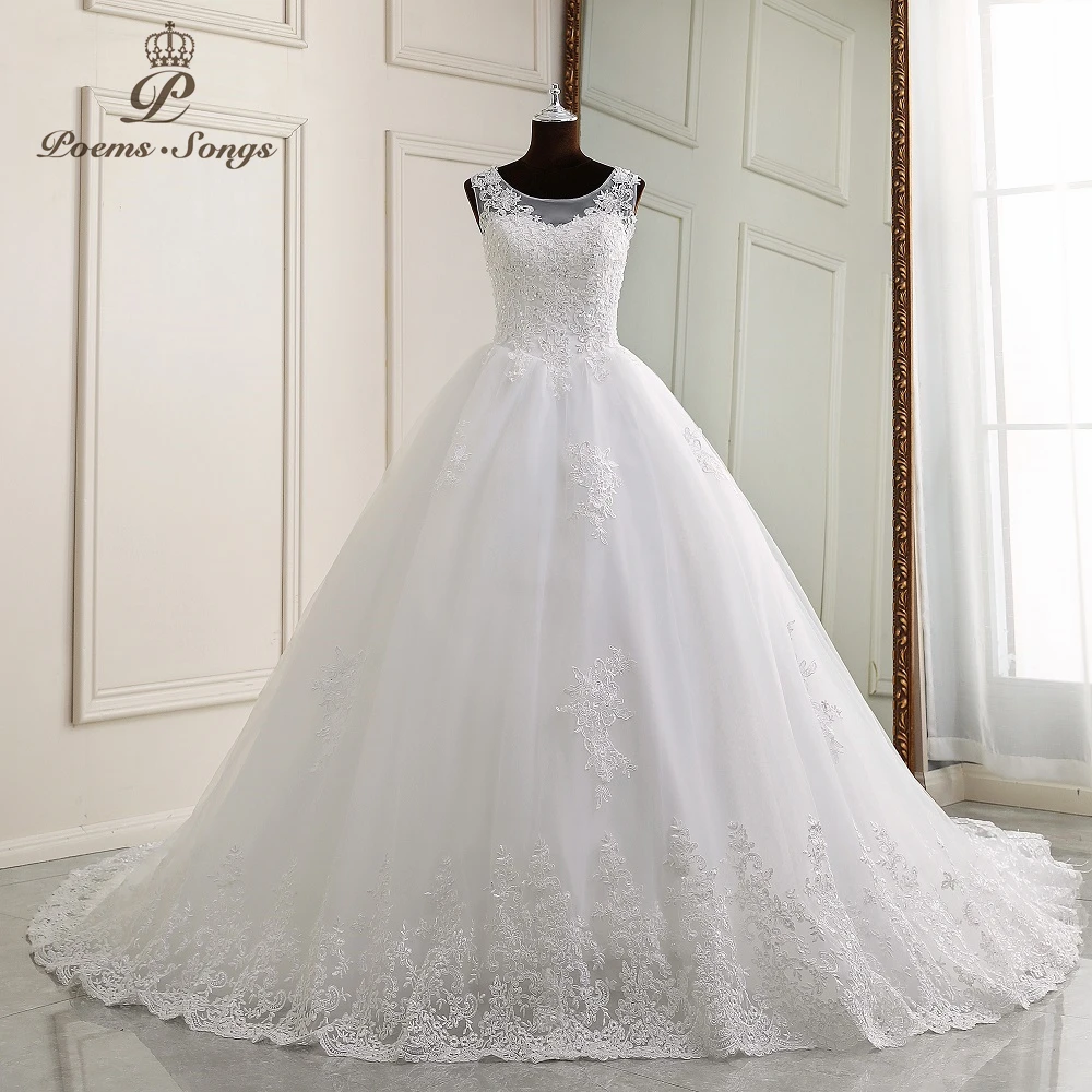 

Exquisite Applique wedding dresses boho marriage dress robe de mariee wedding gown vestidos de novia bridal dress