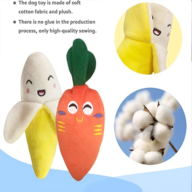 Puppy Dog Plush Squeaky Toys for Small Medium Dogs Bone Aggressive Chewers for Pet Cat Products Puppy Accessories 3
