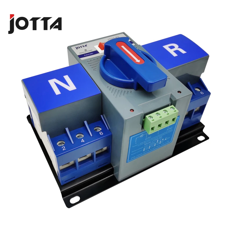 Автоматический выключатель JOTTA 3P/4P 63A 220 В 380 ATS MCB двойной