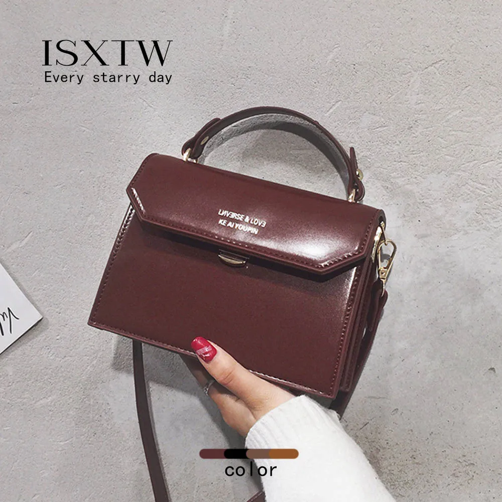 ISXTW сумка на плечо женская 2019 новая мессенджер дикая простая Ретро Маленькая
