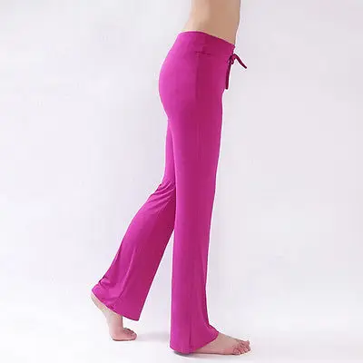 Бамбуковая ткань женские повседневные брюки свободные шаровары черные XL|Брюки| |