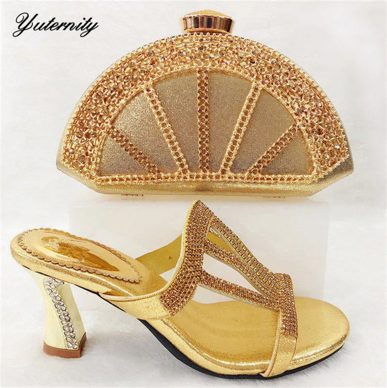 Модная женская обувь и сумка в комплекте африканском стиле ручной работы