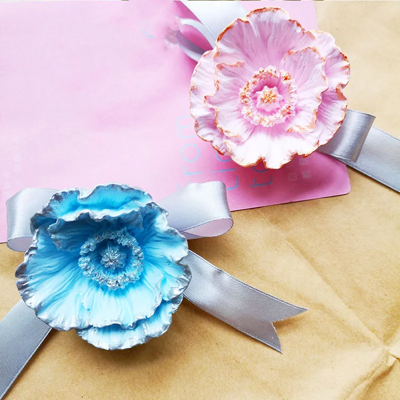 Силиконовая форма для мыла того чтобы сделать картина с изображением цветков