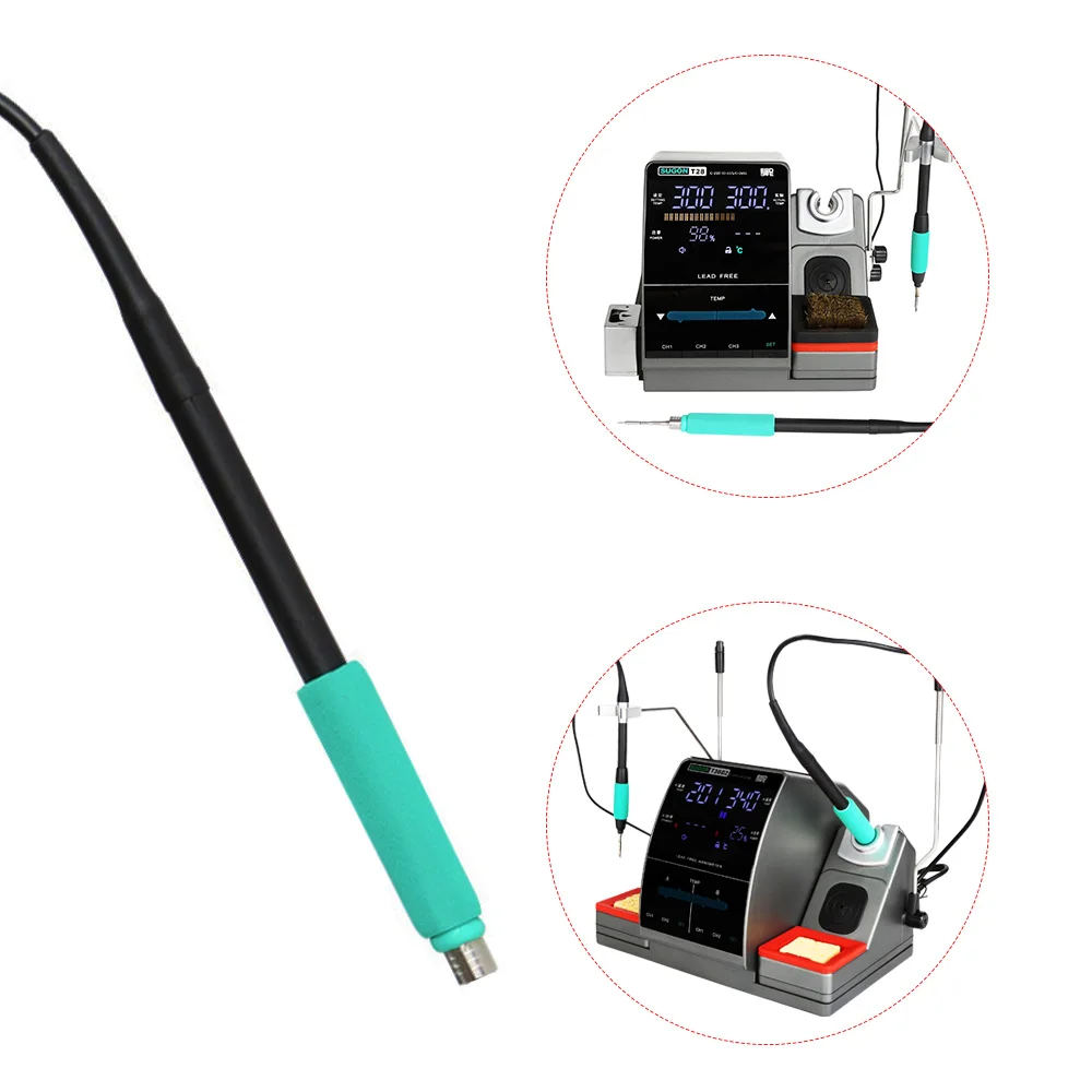 sugon soldering iron t115 t210 t245 handle for replacement iron kit for sugon jbc i2c soldering station soldering handle free global shipping