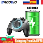 Контроллер PUBG AK77, шесть пальцев, геймпад для iPhone, Android, PUBG, мобильный контроллер L1 R1, триггеры для стрельбы, огонь, джойстик, геймпад