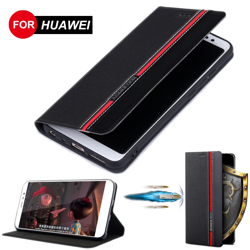 Кожаный флип-чехол для huawei P20 lite P9 P10 P30 Pro P8 Lite Nova 2i 2s 3 3i 3e 4 4e 5 5i Pro Чехол для телефона чехол s