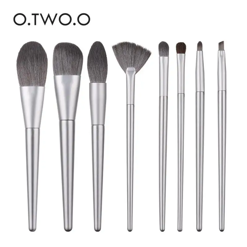 

8PCS Makeup Brush Beauty Tools Eye Shadow Eyebrow Brush Foundation Blush Loose Powder Lip Brush Portable Cosmetic Make Up Brush