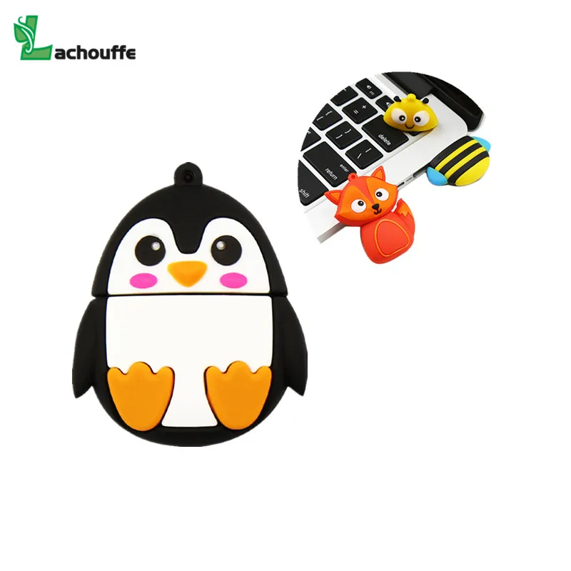 Usb-флеш-накопитель в виде совы пингвина пчелы 4-128 ГБ | Компьютеры и офис