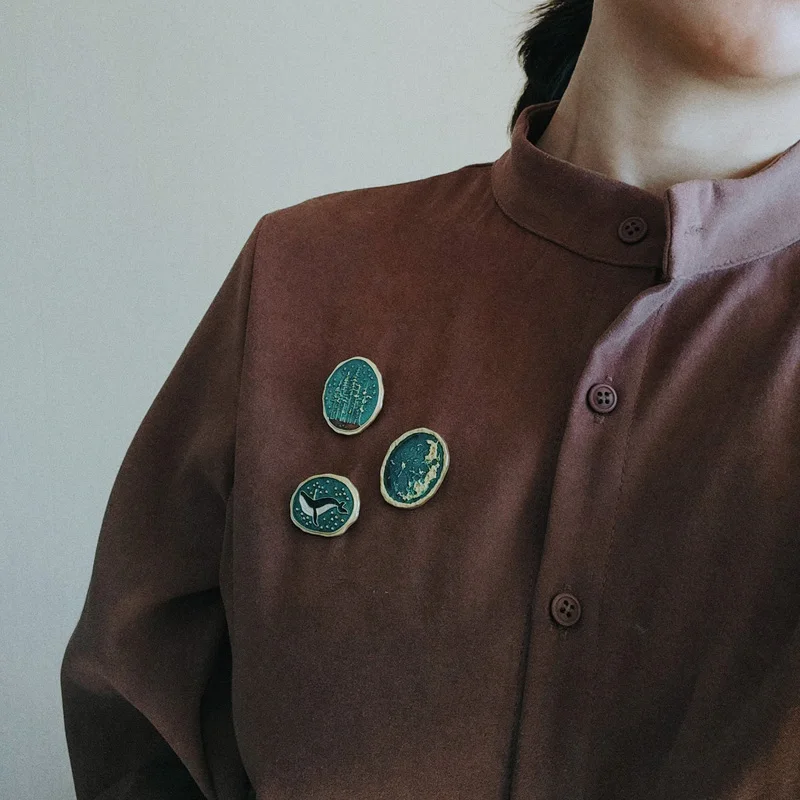 Корейский Новый Ван Гог Звездная ночь Подсолнечник масляная живопись кабошон