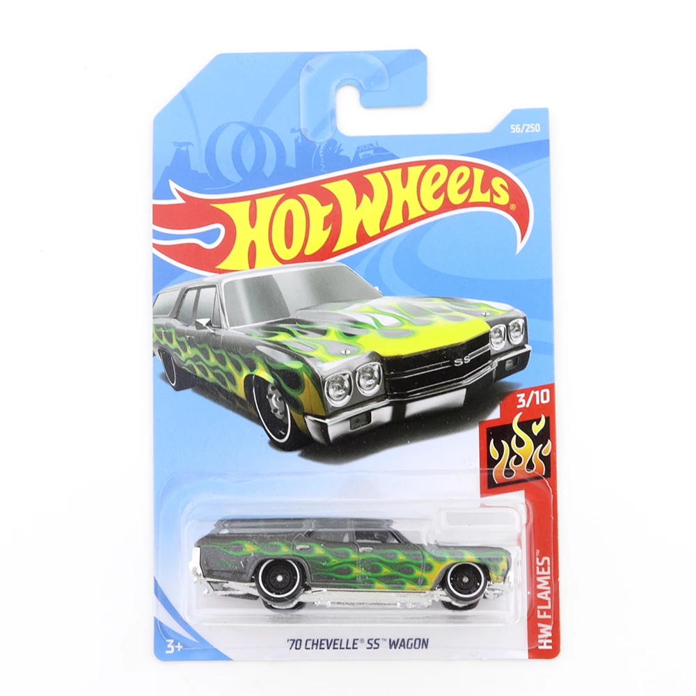 2021 оригинальные горячие колеса Мини Сплав купе 70 CHEVELLE SS WAGON 1/64 Металл литье под