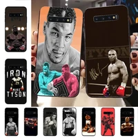 mike tyson boxer man phone case for samsung s10 21 20 9 8 plus lite s20 ultra 7edge