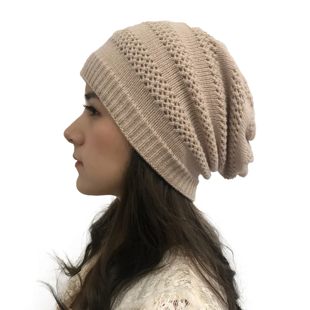 Beige1 Зимние шапки для женщин, зимняя уличная теплая шапка, женские шапки, шапки gorros Mujer Invierno Chapeau, Женская шляпка, Femme Hiver - Цвет: Beige1