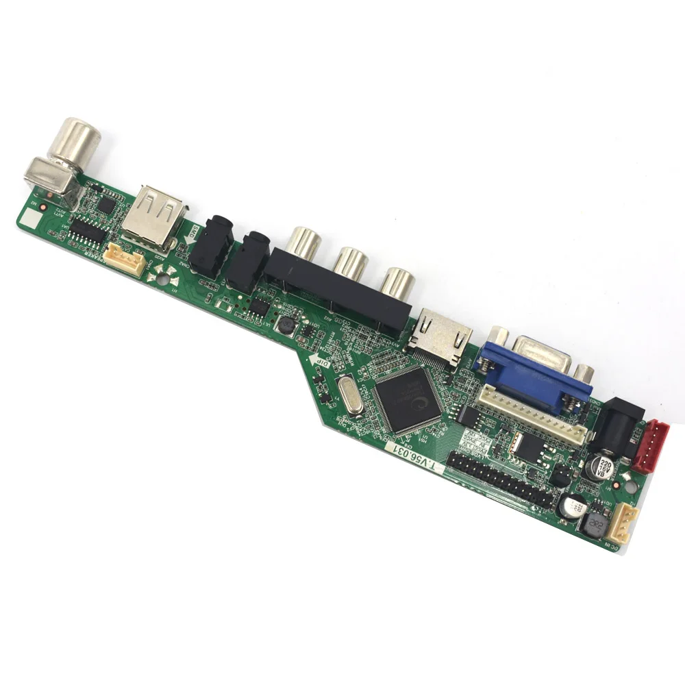 VGA AV USB аудио ЖК-дисплей плата контроллера для 14 &quot15 6" B140XW01 B156XW02 LP140WH4 LP156WH2 B156XTN02.1