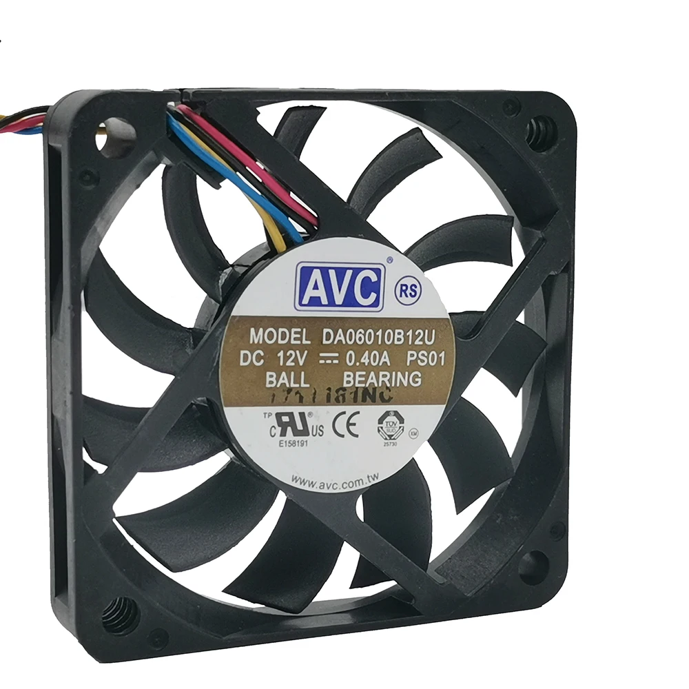 Новый Оригинальный AVC 12v0.40a DA06010B12U 6010 ультратонкая Материнская Плата ЦП 6 см