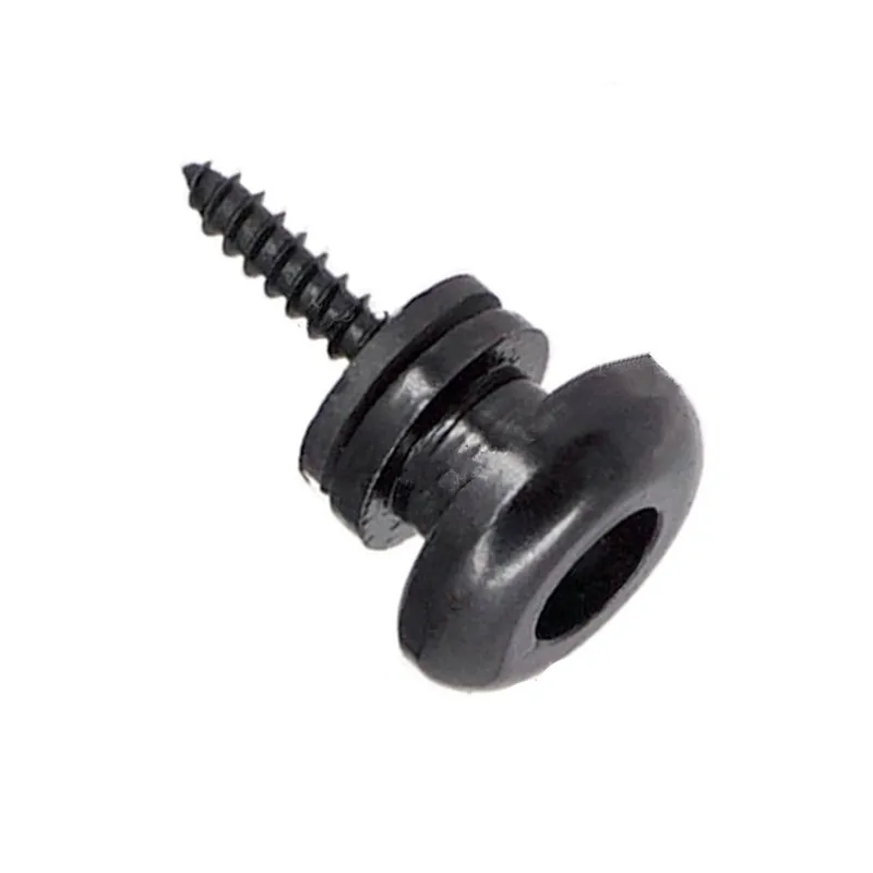 2 stücke runde kopf gitarre strap lock ende pins pegs tasten für elektrische akustische klassische gitarre bass zubehör free global shi