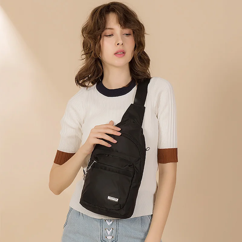 Fouvor 2019 New Fashion Women Oxford Small Chest Bags Waterproof Nylon Canvas Bag Sport Messenger For Teenage Girls 2800-16 | Багаж и