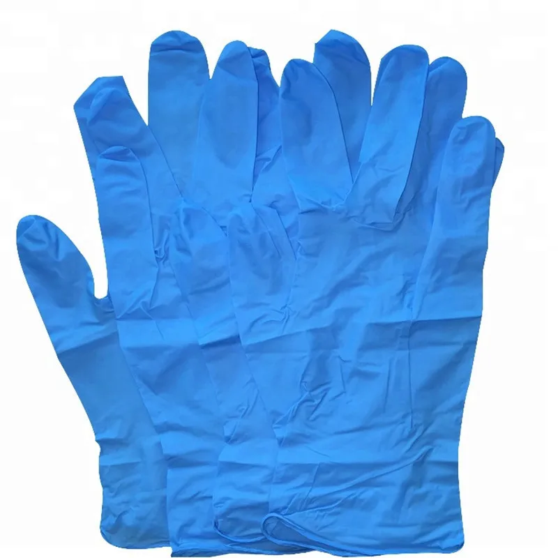 

100 pcs Disposable Latex Nitrile Gloves Dishwashing Kitchen Work Rubber Garden Acid and Alkali Laboratory Gloves BLACK S/.M/L/XL