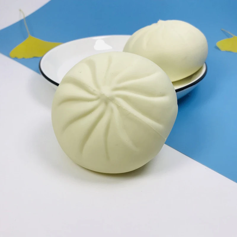 

Stress Relief Toy Decompression Sensory Fidget Toy Unzip Toy Steamed Stuffed Bun Simulation Fidget Toy Set