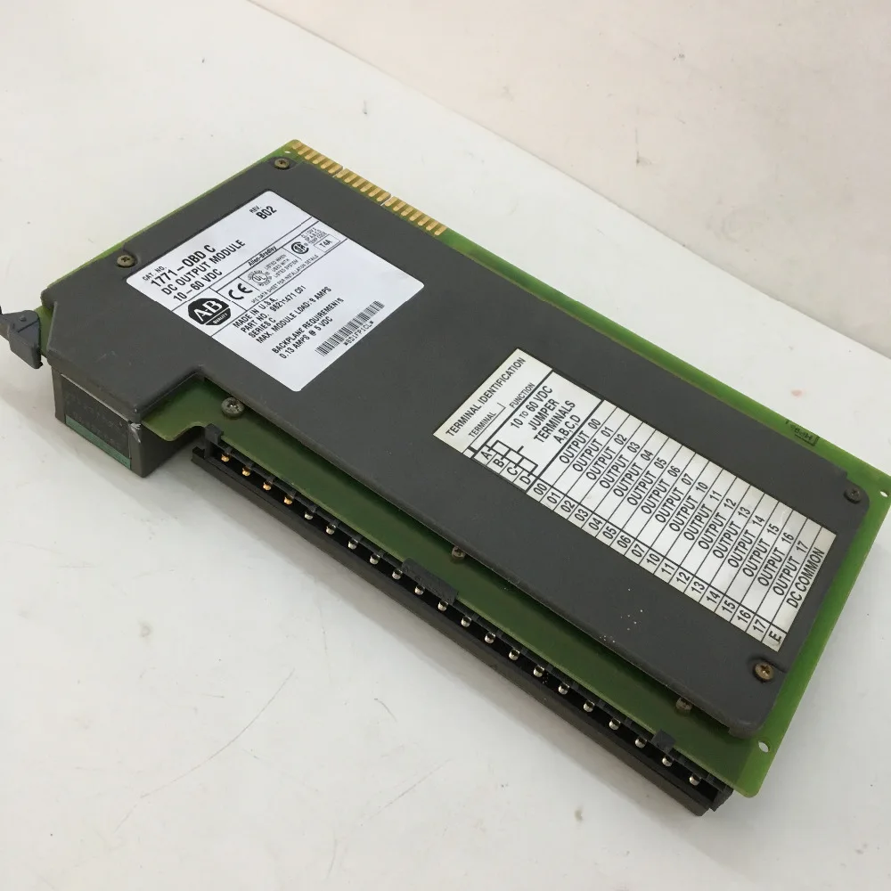В наличии Allen Bradley 1771-OBD C выходной ПЛК-модуль используемый в хорошем состоянии -