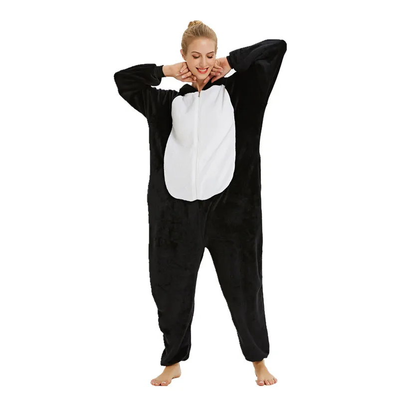 Серый или черный Хаски для взрослых животных кигуруми мужской косплей костюм