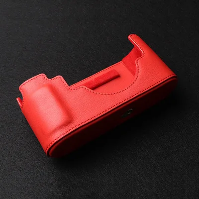 Высокое качество Половина корпуса камеры ручной работы из натуральной яловой