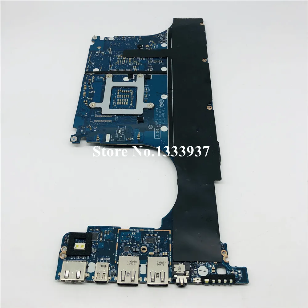 Для XPS 15 9530 Материнская плата ноутбука CN-0R99XN VAUB0 LA-9941P с SR1PZ I7-4712HQ Процессор GT750M 2 ГБ полностью протестированная материнская плата