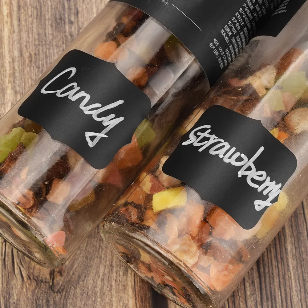 90 шт. кухонные наклейки этикетки водонепроницаемые для банок специй органайзер