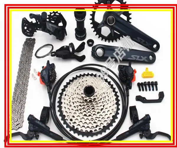 SLX M7100 groupset 12s MTB велосипед 11 45T 50T 170 мм 175 32T 34T|Велосипедный переключатель| |