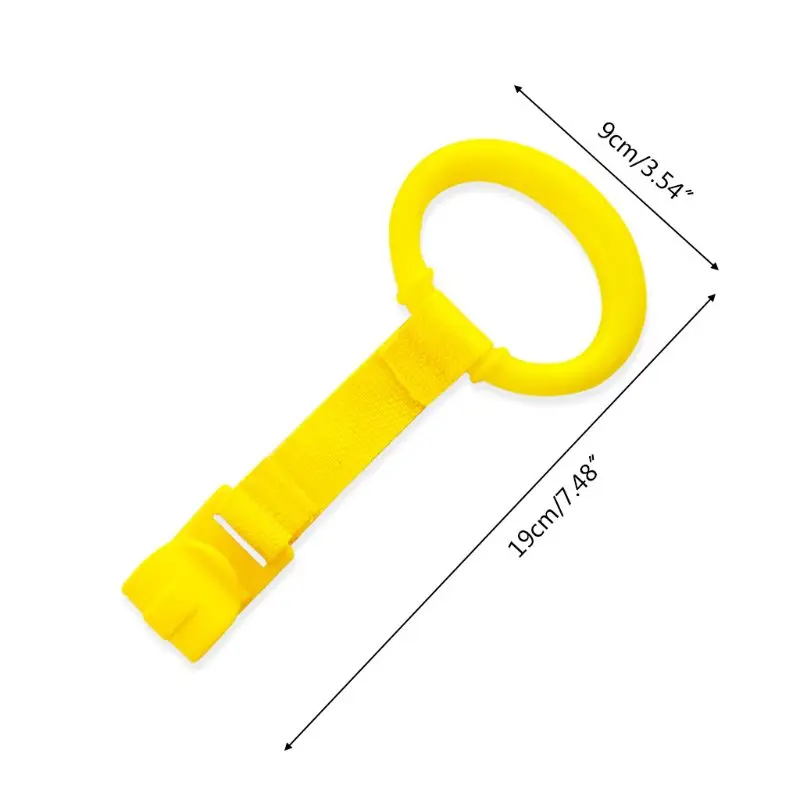 

Baby Learning Standing Crib Hand Ring Portable Toddler Bed Hanging Pull Ring To 24BE