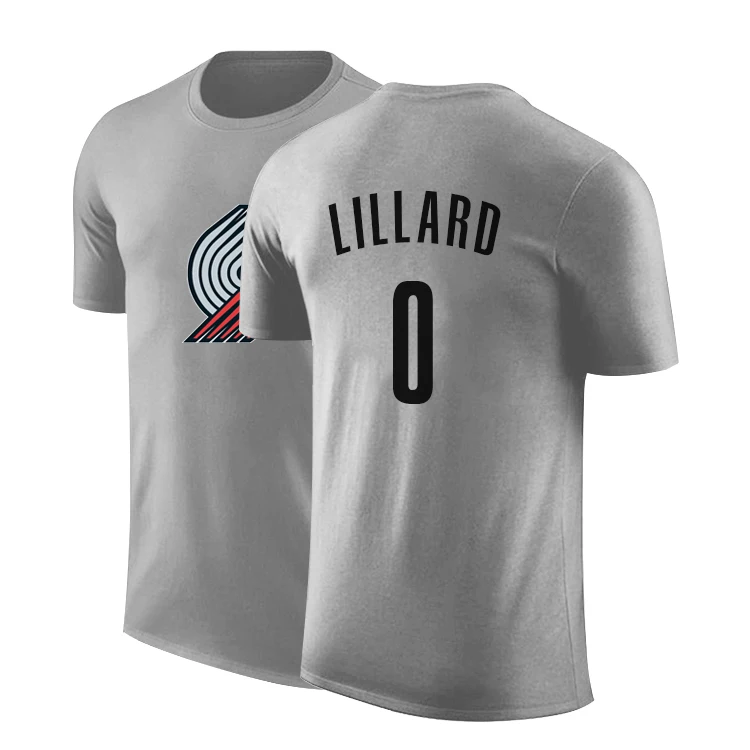 

2022 Men American Basketball Jerseys Clothes Portland Trail Blazers Damian Lillard #0 T Shirts Cool Sweatshirt High Street Style