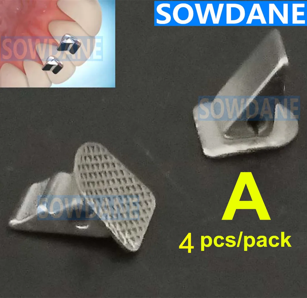 4 ps/pack стоматологический закрытые укус турбин Ортодонтическая щеточка язык