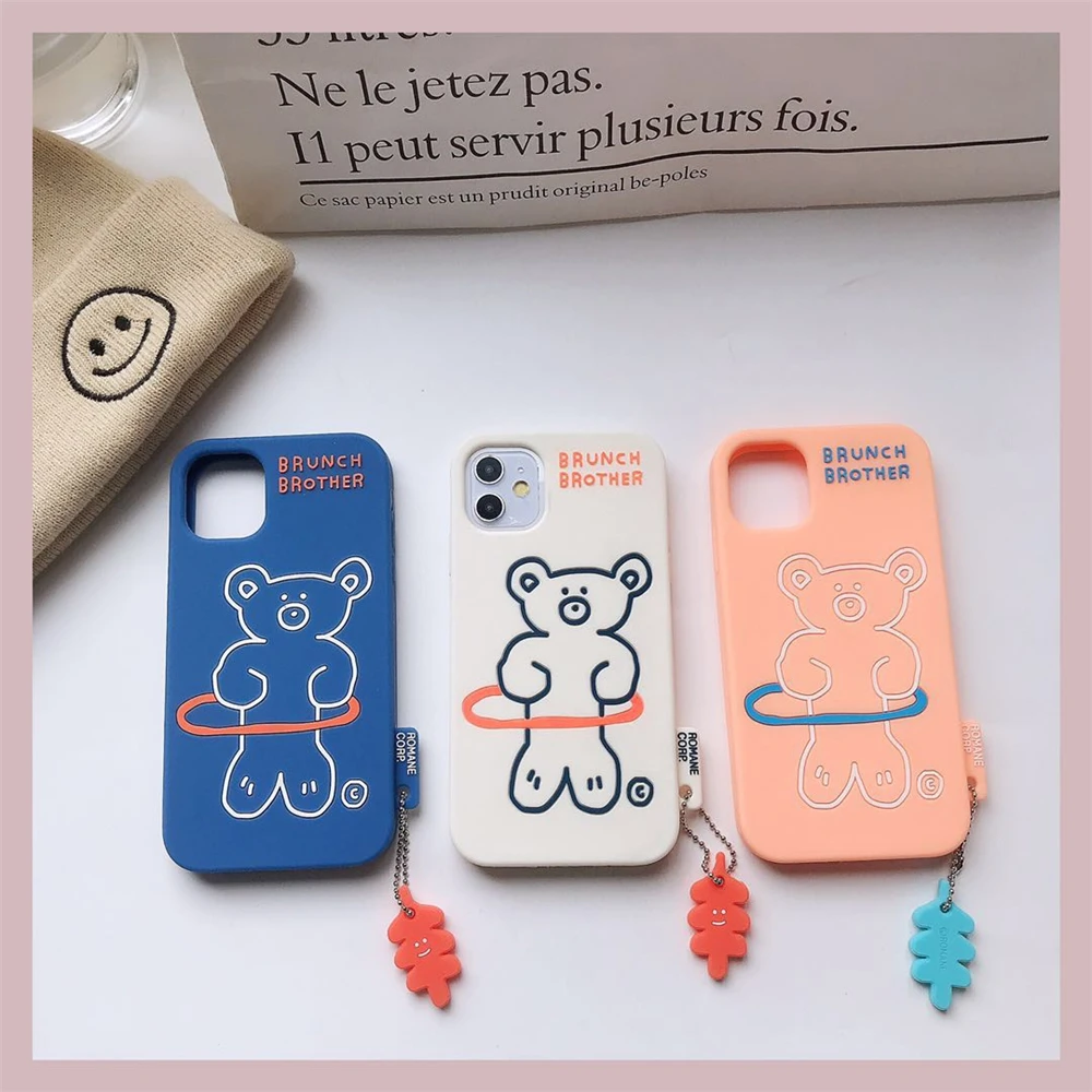 Аниме Cinnamoroll Собака из трех частей прозрачный ТПУ чехол для телефона iphone 11 Pro Max 6