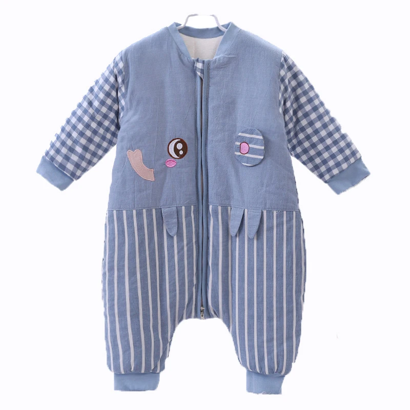 95/5000 Kids Girl Boy Спальный Мешок Зима С Ногами Anti kick Детский Продукт Хлопок Конверт Для