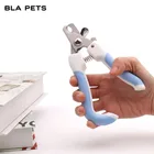 Профессиональные кусачки для ногтей для домашних питомцев, двухцветные, из нержавеющей стали, для собак и кошек, экономичные, удобные инструменты для уборки ногтей