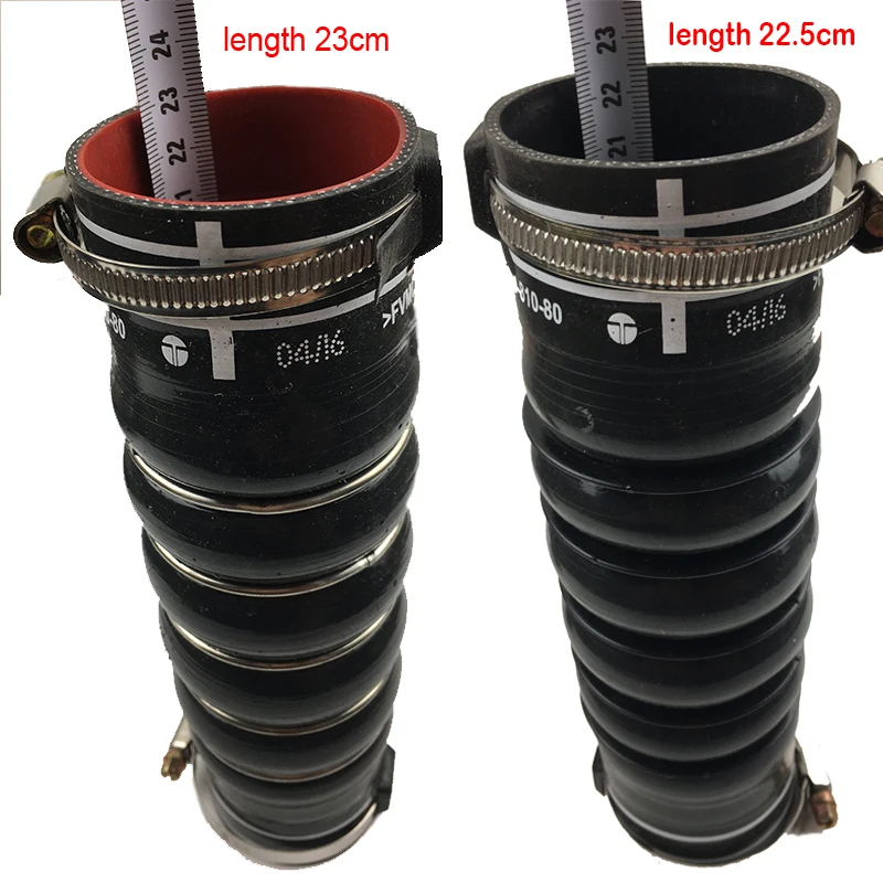 

Length 23cm Genuine Intercooler Hose Turbo Charger Fuel Oil Intake Hose 1440N2 1440N3 For Peugeot 508 C5