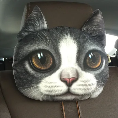 

Подушка для авто DAINCHOUL 3D котик/собака