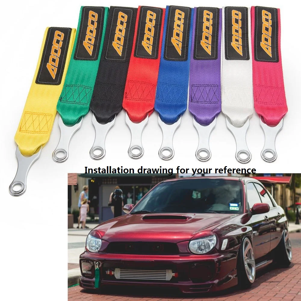 ADDCO Jdm Гоночный Универсальный передний и задний буксировочный