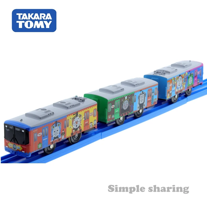 Набор моделей поезда Takara Tomy Tomica Plarail S59 Keihan 10000 литые Развивающие детские игрушки