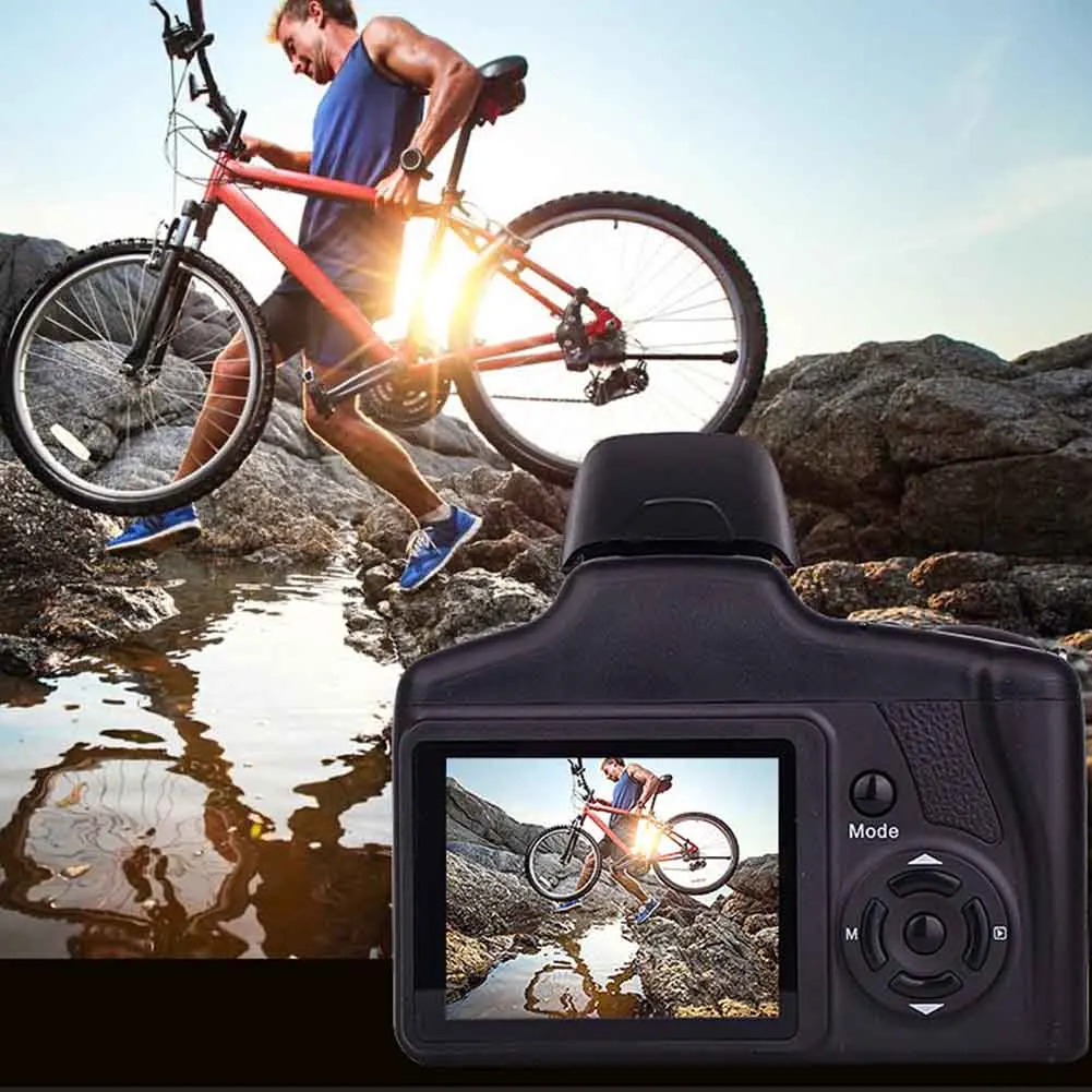 Цифровая камера HD SLR Anti Shock 16X Zoom USB 2 0 3 дюймов портативный ЖК AV Интерфейс D05 карта